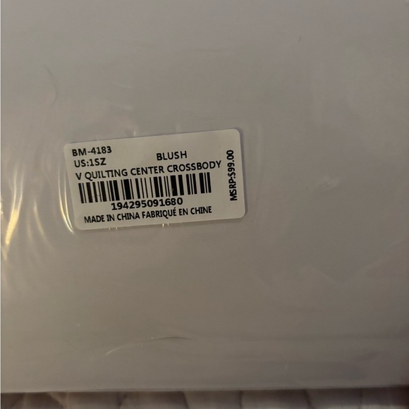 Badgley Mischka Quilted Crossbody Bag - Picture 7 of 8